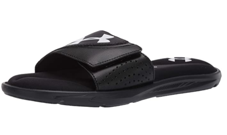 Under Armour Men's Ignite Vi Sl Beach & Pool Shoes       Size: 6 UK Colour: Black Black Black White 003 003