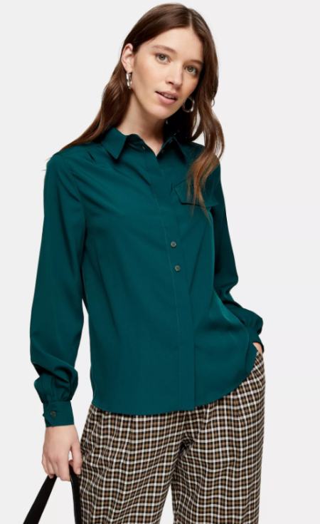 Khaki Classic Shirt     Size: 8